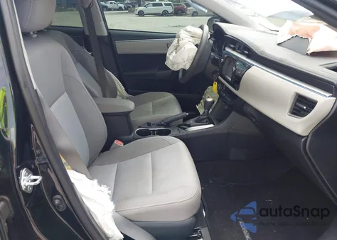 2016 Toyota Corolla Le z USA, uszkodzony, nr VIN 2T1BURHE7GC741845